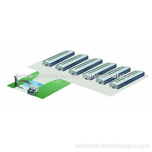Prefabricated Industrial Workshop, Column/Horizontal Brace, Aluminum Alloy Windows